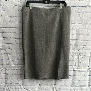 LOFT Gray Pencil‎ Skirt woman’s Size Large